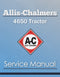 Allis-Chalmers 4650 Tractor - Service Manual Cover