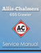 Allis-Chalmers 655 Crawler - Service Manual Cover