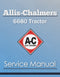 Allis-Chalmers 6680 Tractor - Service Manual Cover