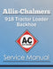 Allis-Chalmers 918 Tractor Loader Backhoe - Service Manual Cover