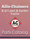 Allis-Chalmers B-10 Lawn & Garden Tractor - Parts Catalog Cover