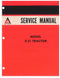 Allis-Chalmers D21 (including series II) Tractors  - COMPLETE SERVICE MANUAL