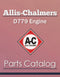 Allis-Chalmers D779 Engine - Parts Catalog Cover