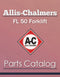 Allis-Chalmers FL 50 Forklift - Parts Catalog Cover