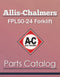 Allis-Chalmers FPL50-24 Forklift - Parts Catalog Cover