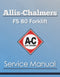 Allis-Chalmers FS 80 Forklift - Service Manual Cover