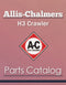 Allis-Chalmers H3 Crawler - Parts Catalog Cover