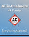 Allis-Chalmers H4 Crawler - Service Manual Cover