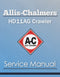 Allis-Chalmers HD11AG Crawler - Service Manual Cover