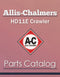 Allis-Chalmers HD11E Crawler - Parts Catalog Cover