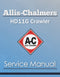 Allis-Chalmers HD11G Crawler - Service Manual Cover