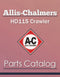 Allis-Chalmers HD11S Crawler - Parts Catalog Cover