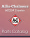 Allis-Chalmers HD20F Crawler - Parts Catalog Cover