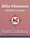 Allis-Chalmers HD20H Crawler - Parts Catalog Cover