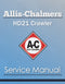 Allis-Chalmers HD21 Crawler - Service Manual Cover