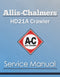 Allis-Chalmers HD21A Crawler - Service Manual Cover