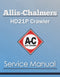 Allis-Chalmers HD21P Crawler - Service Manual Cover