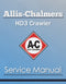 Allis-Chalmers HD3 Crawler - Service Manual Cover