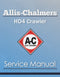 Allis-Chalmers HD4 Crawler - Service Manual Cover