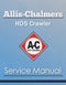 Allis-Chalmers HD5 Crawler - Service Manual Cover