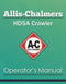 Allis-Chalmers HD5A Crawler Manual Cover