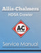 Allis-Chalmers HD5A Crawler - Service Manual Cover