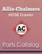 Allis-Chalmers HD5B Crawler - Parts Catalog Cover