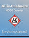 Allis-Chalmers HD5B Crawler - Service Manual Cover