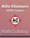 Allis-Chalmers HD5E Crawler - Parts Catalog Cover