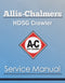 Allis-Chalmers HD5G Crawler - Service Manual Cover