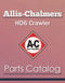 Allis-Chalmers HD6 Crawler - Parts Catalog Cover