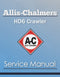Allis-Chalmers HD6 Crawler - Service Manual Cover