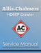 Allis-Chalmers HD6EP Crawler - Service Manual Cover