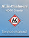 Allis-Chalmers HD6G Crawler - Service Manual Cover