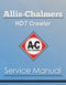 Allis-Chalmers HD7 Crawler - Service Manual Cover