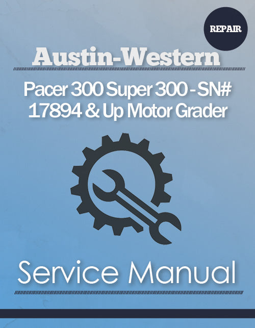 Austin Western Pacer 300 Super 300 - SN