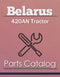 Belarus 420AN Tractor - Parts Catalog Cover