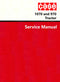 Case 1070 and 970 Tractor - Service Manual