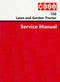 Case 150 Lawn and Garden Tractor - Service Manual Cover