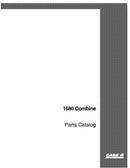 Case IH 1680 Combine - Parts Catalog