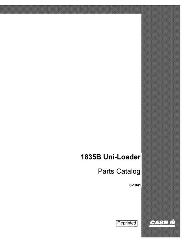 Case 1835B Skid-Steer - Parts Catalog