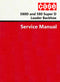 Case 580D and 580 Super D Loader Backhoe - Service Manual Cover
