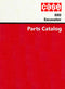 Case 880 Excavator - Parts Catalog Cover