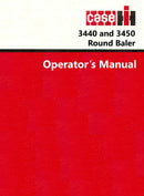 Case IH 3440 and 3450 Round Baler Manual