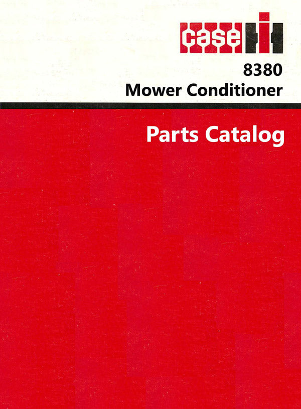 Case IH 8380 Mower Conditioner - Parts Catalog