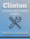 Clinton 2 Cycle and 4 Cycle Engine - Service Manual Cover