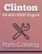 Clinton VS-400-3000 Engine - Parts Catalog Cover