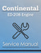 Continental ED-208 Engine - Service Manual Cover