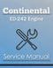 Continental ED-242 Engine - Service Manual Cover