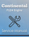 Continental F124 Engine - Service Manual Cover